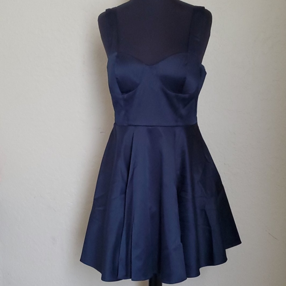 Forever 21 Navy Party Dress L